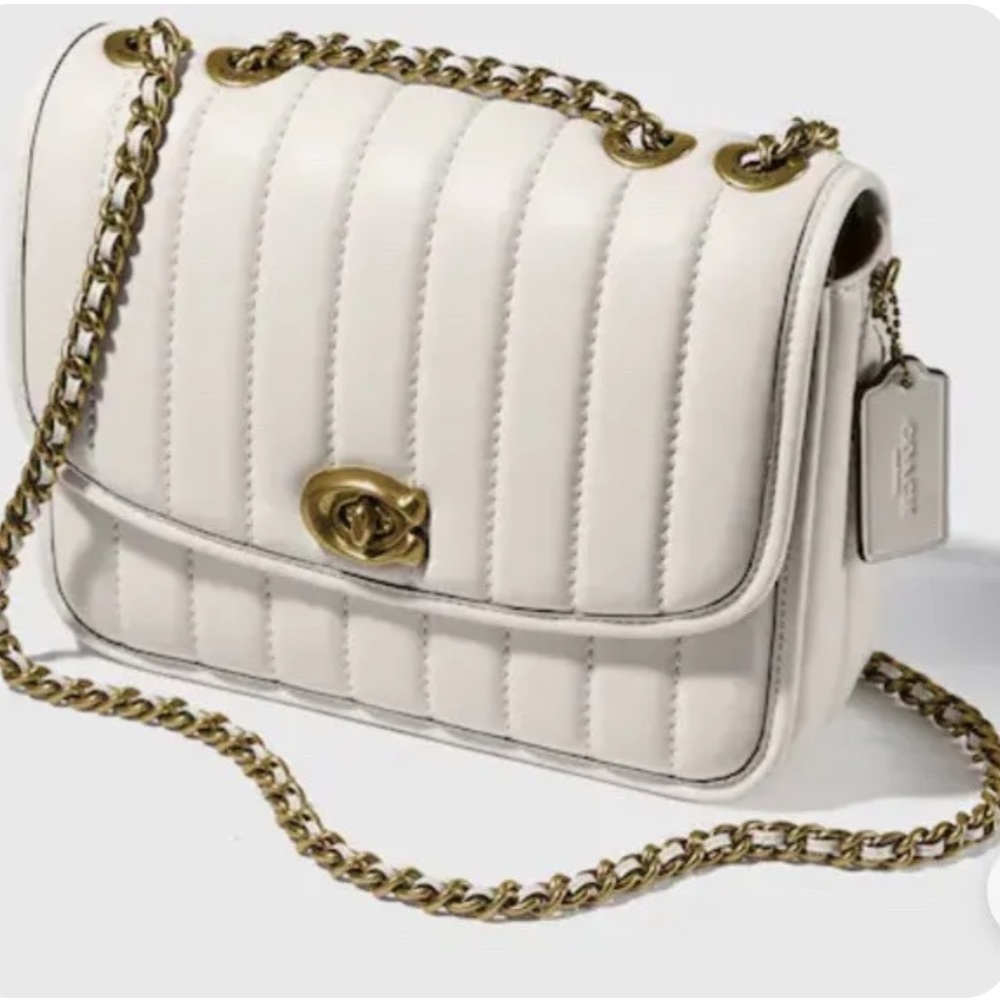 Coach Madison Shoulder Bag With Quilting